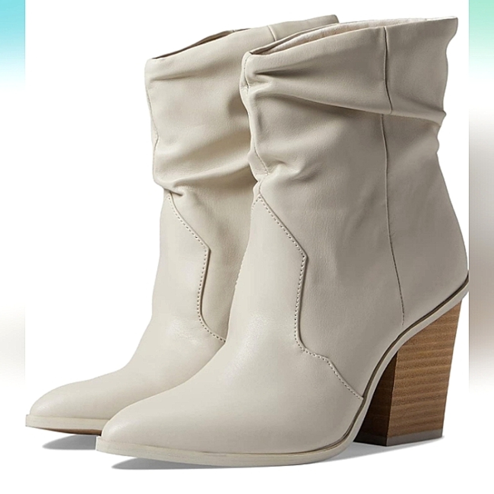 DV by Dolce Vita Cream Ankle Boots